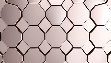 Obraz premium Abstract Geometric Octagon Pattern Design