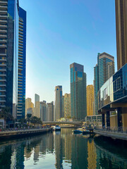 Obraz premium day view of Dubai for background