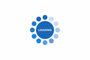 Loading bar icons. Circle loader collection. Loading status, Loading isolated. Load symbol, load vector icons, buffering vector icon.