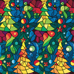 Christmas tree pattern