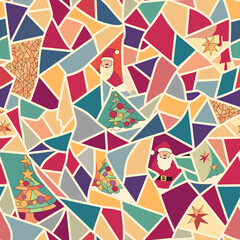 Christmas seamless pattern