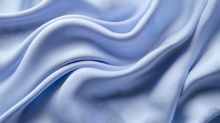 Fototapeta premium Abstract Background Image: Soft Blue Draped Fabric Texture