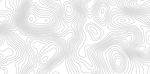 Modern design with White background with topographic wavy pattern design.paper texture Imitation of a geographical map shades. topography line map. Vintage outdoors style.