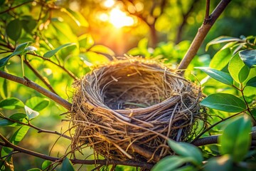 Aerial View Bird Nest, High Angle Nest Photography, Overhead Nest Shot, Wildlife Nest, Nature Nest, Birds Nest Above, Avian Nest, Treetop Nest, Spring Nest, Summer Nest