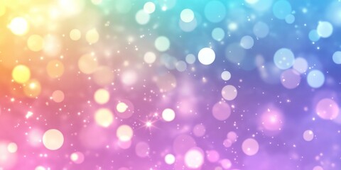Pastel colour gradient background, purple pink green yellow blurred color gradients banner design, soft noise texture, Generative AI