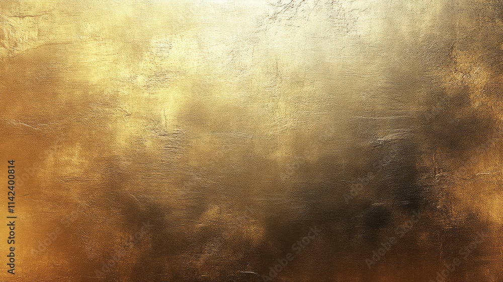 Poster a textured golden background with a soft gradient, evoking warmth and elegance.