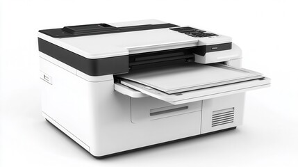 Modern White Office Printer for Home Use