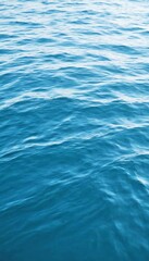 Obraz premium Waves Ocean Sea Nature Blue Water Surface Reflection