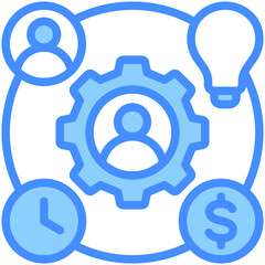 Resource Allocation Icon