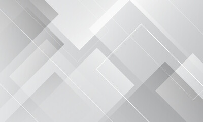 Abstract white geometric shape background. Eps10 vector