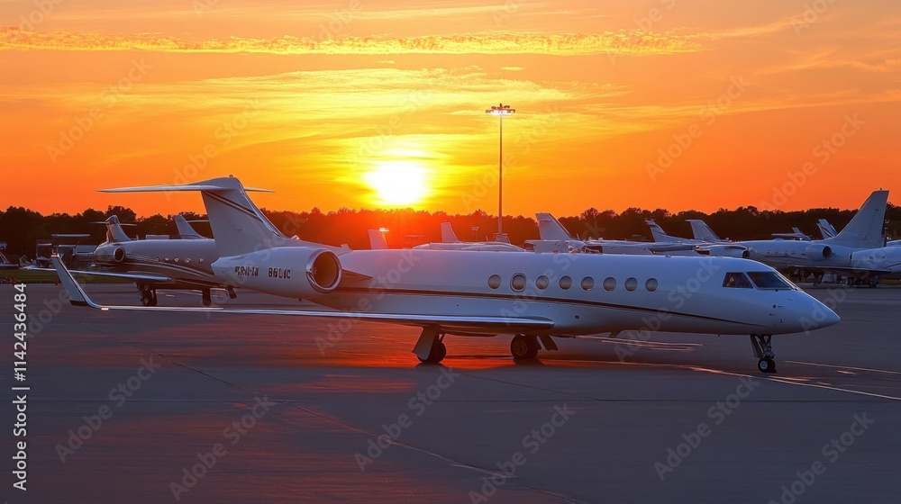 Poster fleet management: fleet managers optimize aircraft utilization, projecting operational excellence.