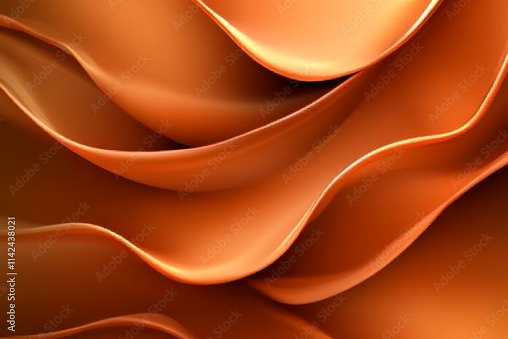 Poster A simple 2D depiction of flames forming abstract patterns, outlined in soft gradients for a clean look