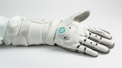 Robotic Hand Glove with Sensor and Grip Enhancer for Precision Tasks