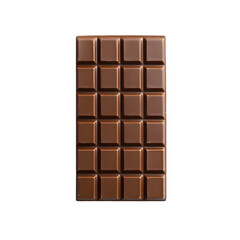 Fototapeta premium Chocolate Bar in 4K with Smooth Texture and Shiny Surface