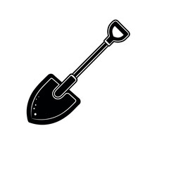 shovel isolated on white background