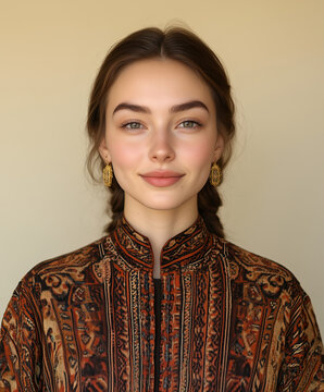 Chechen woman portrait