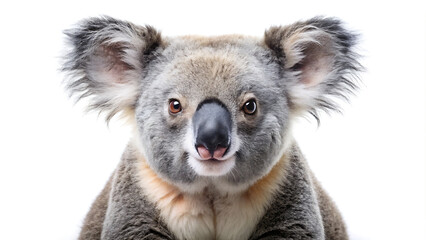 Obraz premium Koala on a White Background