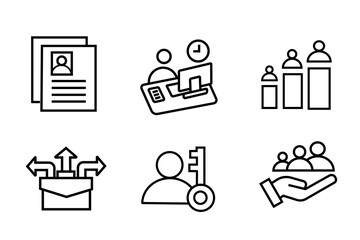 Icon work and Human resources, development.