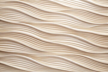 Obraz premium Subtle abstract embossed wallpaper background featuring flowing waves, organic curves, and clean minimalist textures.