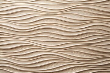 Minimalist embossed wallpaper background featuring flowing abstract wave patterns with smooth curves and subtle textures.