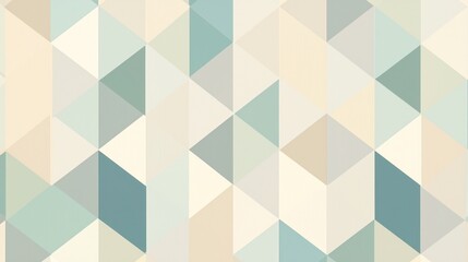 A minimalist geometric tile pattern in muted tones, creating a sophisticated and elegant look