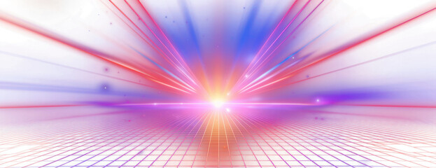 PNG Background abstract lights retro.
