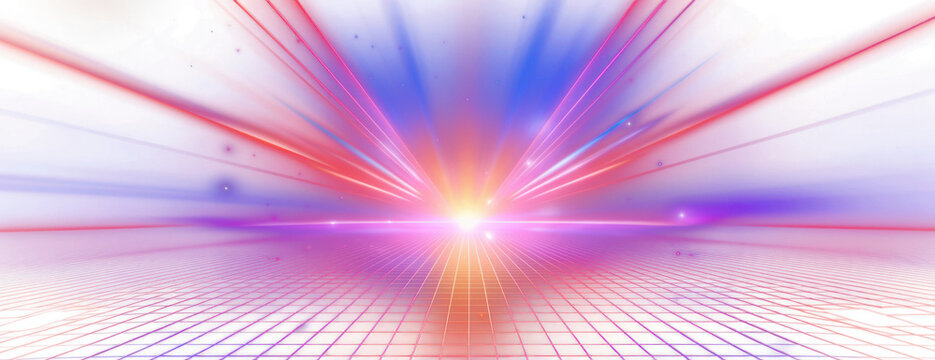 PNG Background abstract lights retro.