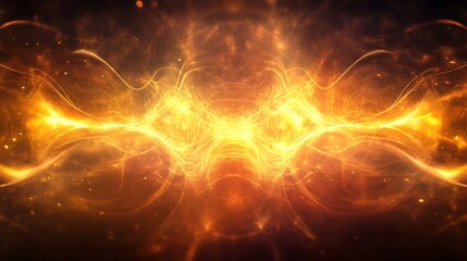 Golden World Illustration Featuring Elegant Metallic Tones and Luxurious Details