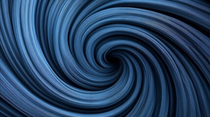 Mesmerizing Swirls of Blue - Elegant Abstract Background with Ample Copy Space