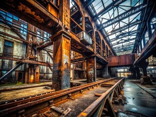 Carbon Fiber Texture Urban Exploration Photography: Grunge, Abstract, Industrial, Cityscape