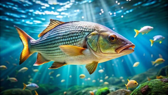 Catla Fish: High-Resolution Images, Stock Photos, Pictures, Catla Catla, Indian Major Carp, Freshwater Fish, Fish Farming, Aquaculture