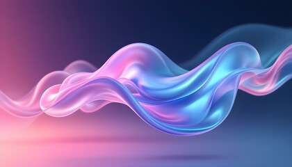 Abstract pastel iridescent shiny holographic background, futuristic and retro wave style for an element. Fluid colors abstract background. Abstract blurred multicolored gradient background colors