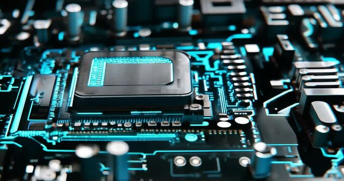 futuristic computer hardware