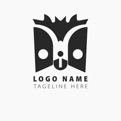 vector simple and elegant black for logo design
