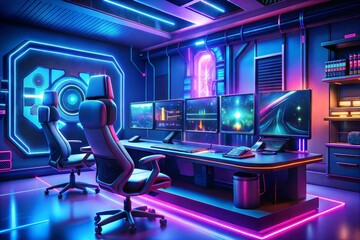 interior of a modern office