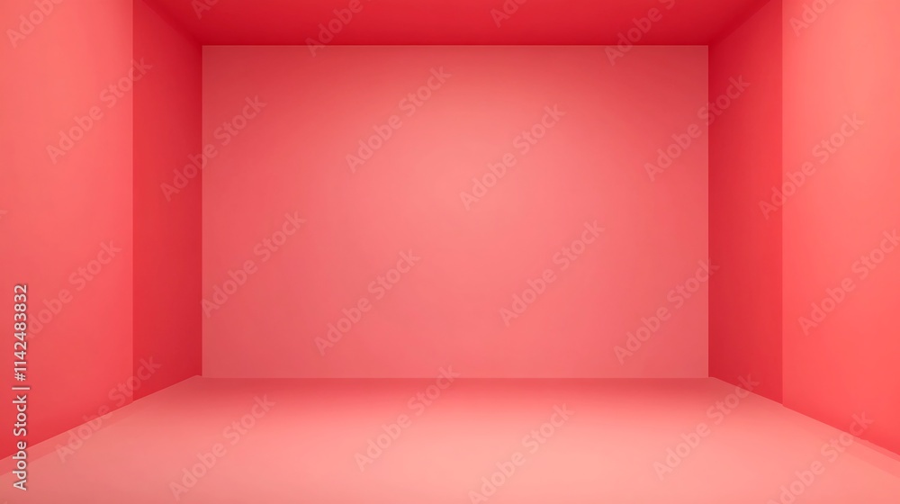Aufkleber vibrant gradient background with ample copy space for digital or presentation