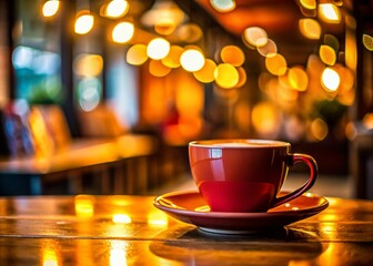 Coffee Cup Background Images: High-Resolution Photos, Depth of Field, Coffee Shop Aesthetic, Cozy Coffee, Warm Drinks