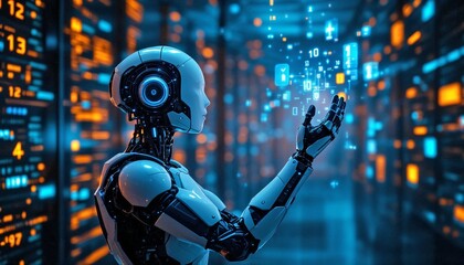 Technology Science Cyborg Robotic Artificial Intelligent Concept Creation Structure