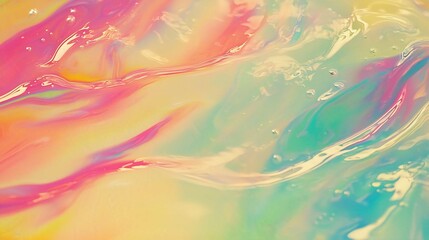 Fototapeta premium Colorful Abstract Wave Pattern Illustration with Light and Texture for Bright Backgrounds