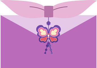 명절 선물 보따리 아이콘