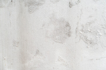 Old and dirty of white concrete wall background with copy space