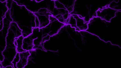 Glowing wavy lines template Color lightning concept in the dark energy magic abstract background