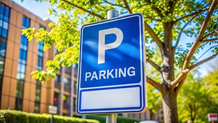 parking sign on the street