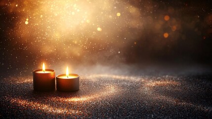 Candles, Glow, Warmth, Light, Serenity, Peace, Softness, Ambience, Night, Decor, Beauty, Brightness, Flicker, Relaxation, Inspiration