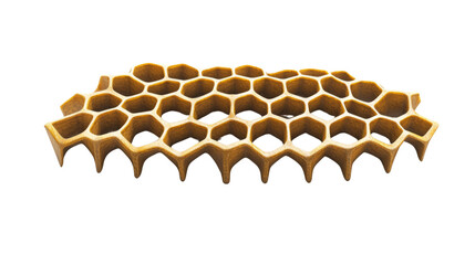 Honeycomb, transparent background