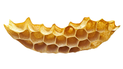 Honeycomb, transparent background