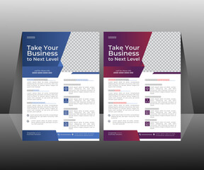 The Flyer Template is made in Adobe Illustrator format. This Template is best suitable for your Business. You can change images, text, and color very quickly and easily.