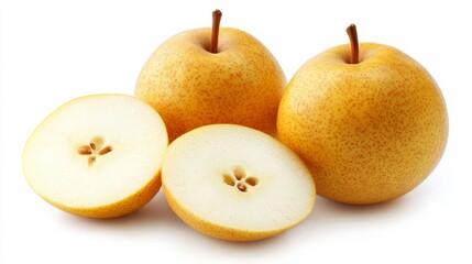 Pear. Pear isolated on white background. Pear Clipping Path.