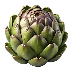Fototapeta premium artichoke on white background