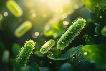 Naklejka premium delay release probiotic